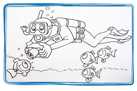 A Scuba Diver